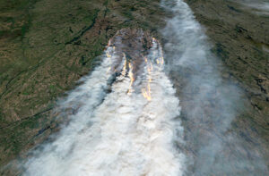 Awe-Inspiring Space Views Display the Intensity and Vastness of Canadian Wildfires